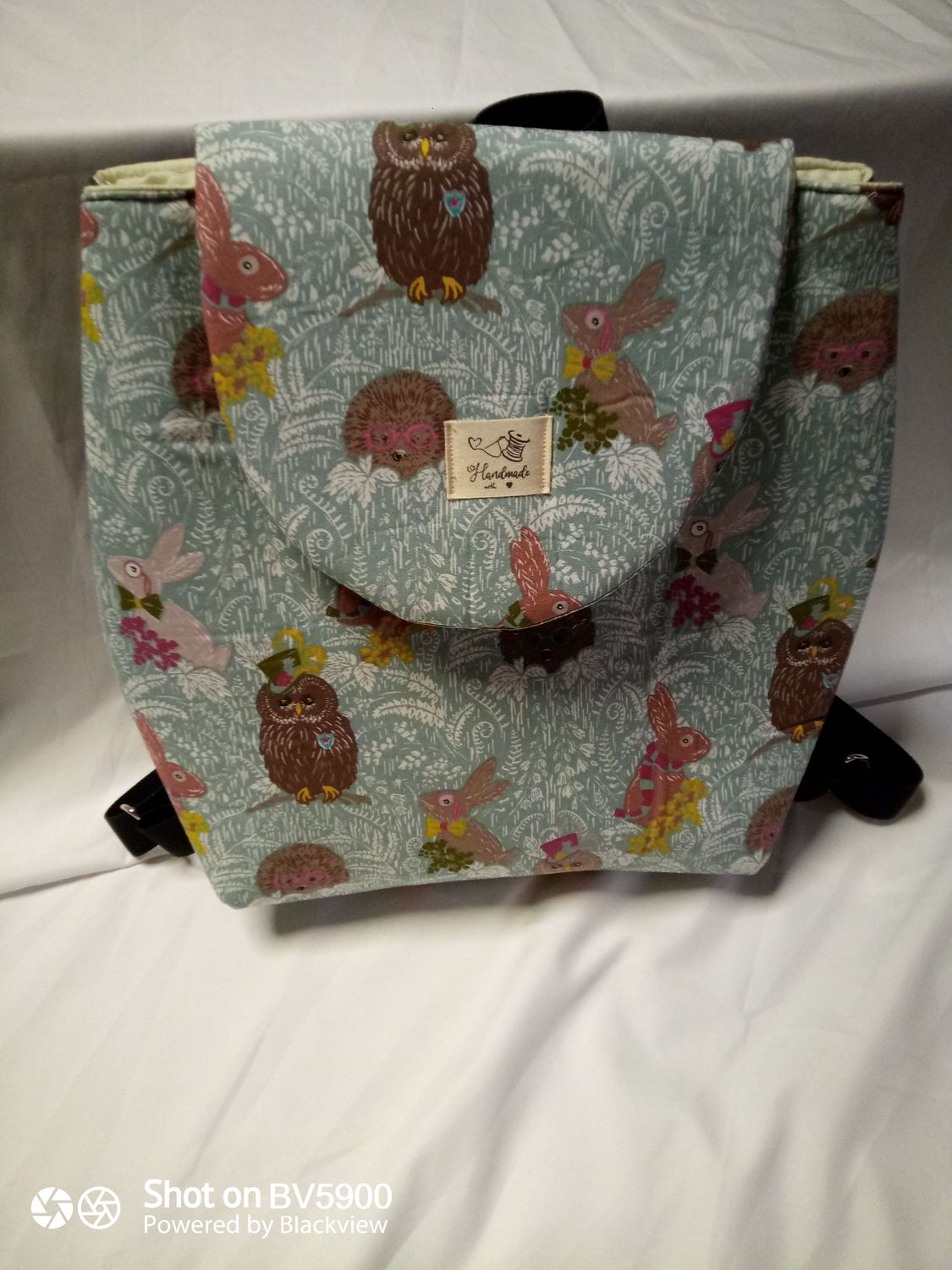 Sac à dos enfant ( hibou lapin )