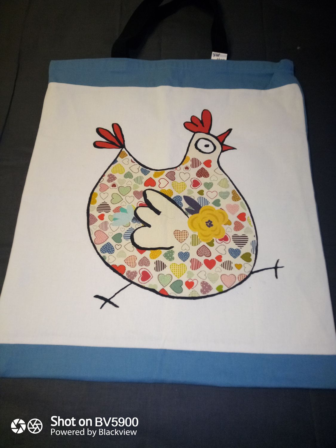 Tote bag poule 2 GM