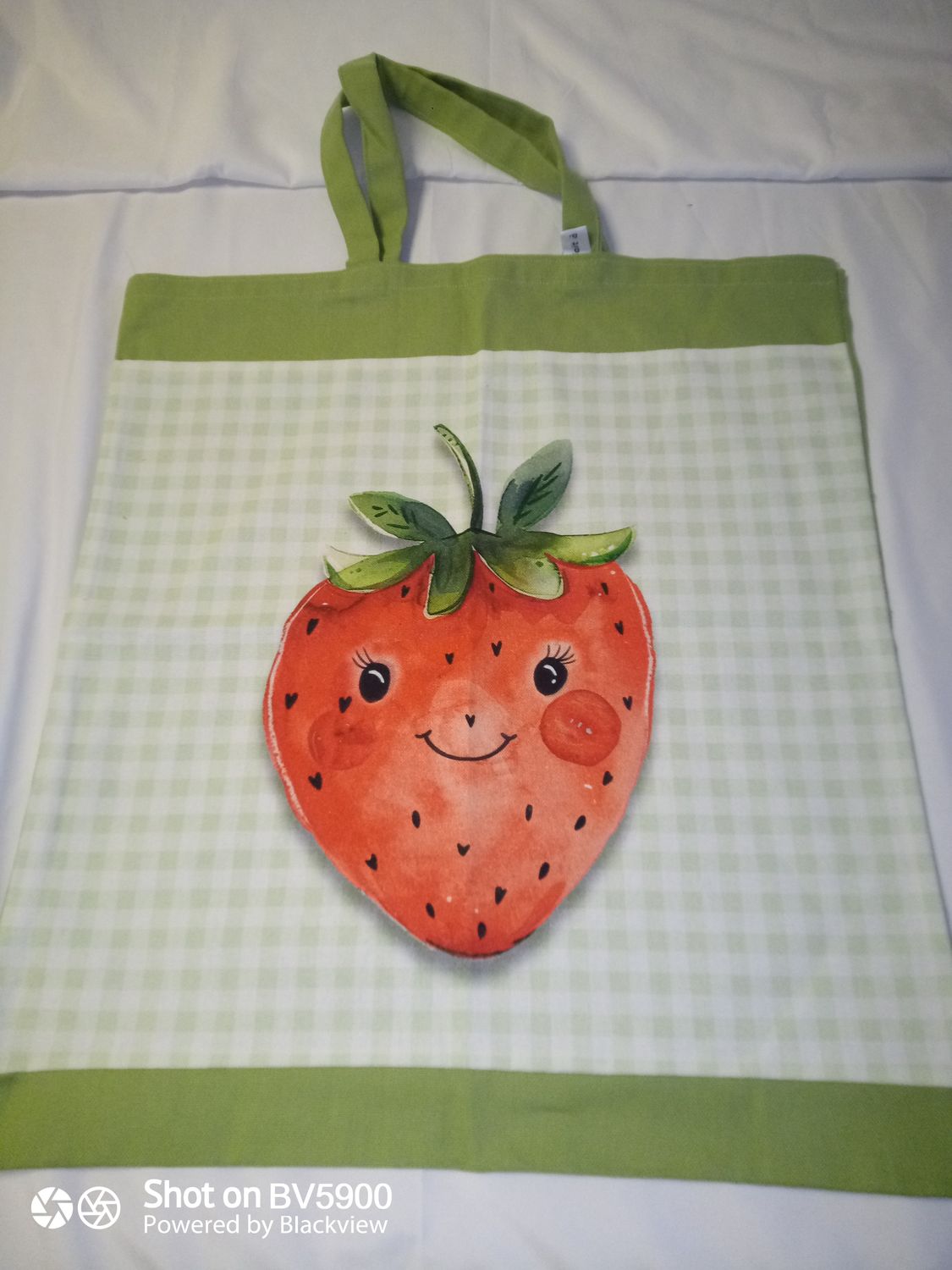Tote bag fraise