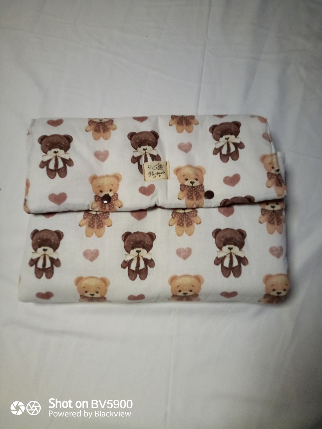 Matelas nomade à langer (oursons)