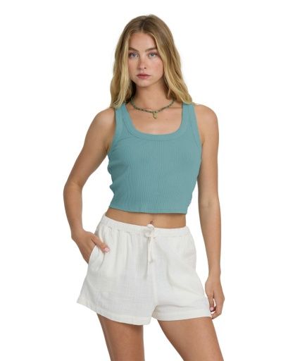 Billabong RERUN KT Tank, Colour: BLUE MIST SP26, Size: X-Small