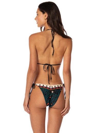 Maaji FLAMINGO NIGHT SUNSHINE BOTTOM, Color: Black SP26, Size: SM