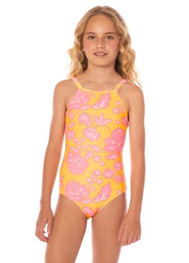 Maaji GOLDEN HOUR EAGLE GIRLS SWIMWEAR, Color: Open Yellow SP26, Size: 06