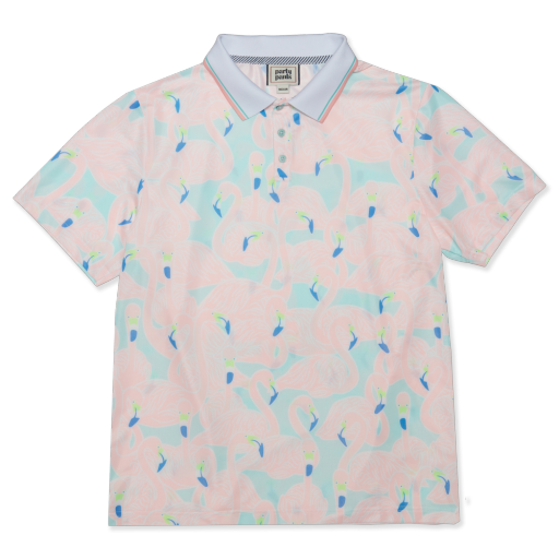 Party Pants BUNCHA MINGOS POLO, Color: Mint Green SP26, Size: S