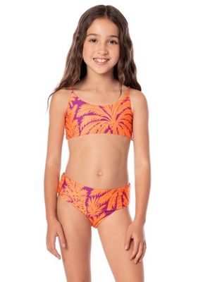 Maaji FLAMINGO PALM JULIET GIRLS BIKINI SET