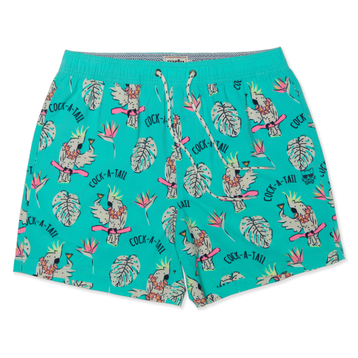 Party Pants 5' COCK-A-TAILS PARTY STARTER, Color: Mint Green SP26, Size: S