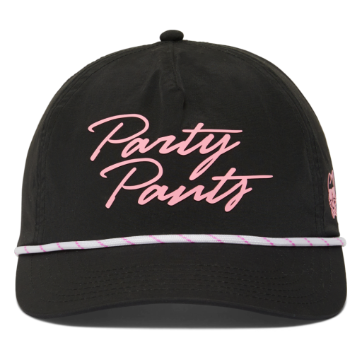 Party Pants PARTY SCRIPT NYLON DAD HAT, Color: BLACK SP26