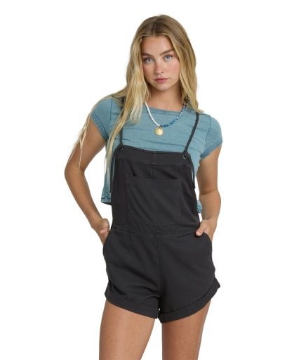 Billabong WILD PURSUIT OVERALL SOLID, Colour: OFF BLACK SP26, Size: XS-OWA