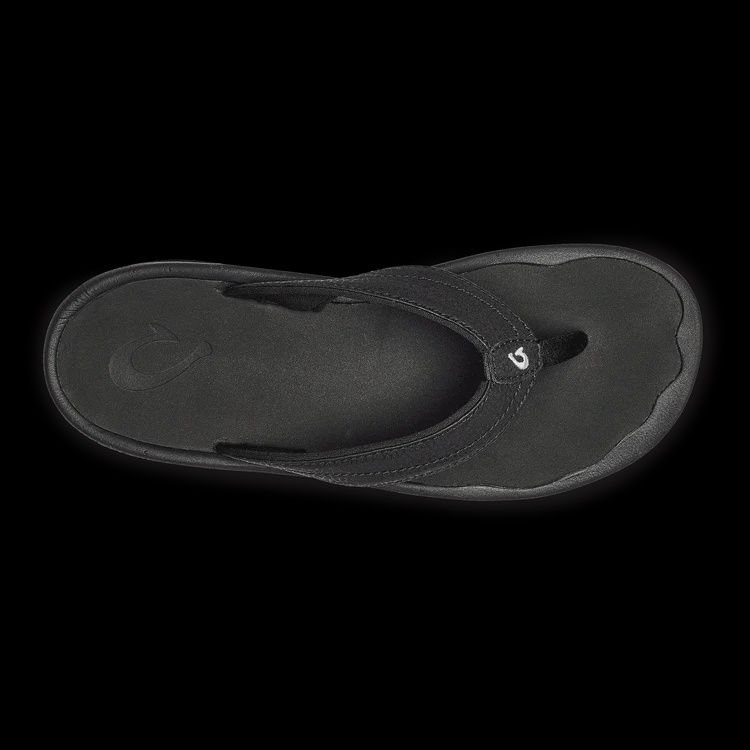 Olukai Women’s Ohana, Color: Black/Black SP26, Size: 6