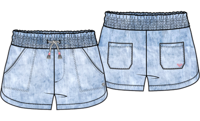Roxy GIRLS' SOLEIL SHORT