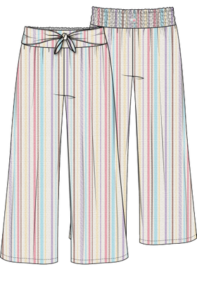 Roxy GIRLS' BALI STRIPE PANT