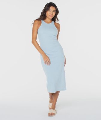 Roxy Emilia Midi Blue Dress