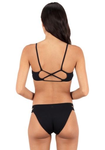 Hurley MAX SOLID MODERATE BOTTOM, Color: BLACK SP26, Size: S