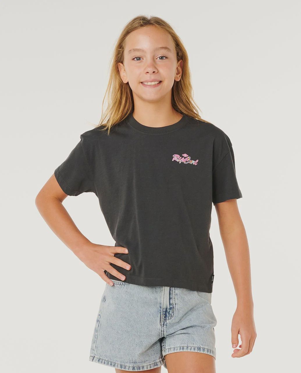 Rip Curl Girls Layday Crop Tee