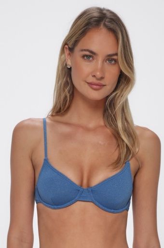 Swim Systems Jolene Underwire Top, Color: DESERT SKY LUREX, Size: S