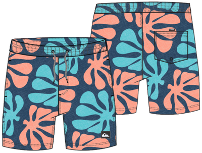 Quiksilver BOYS' SURFSILK MIX VOLLEY