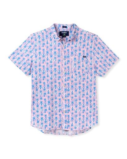 Chubbies The Miami Mosaic (Performance Friday Shirt), Color: Optic White SP26, Size: S