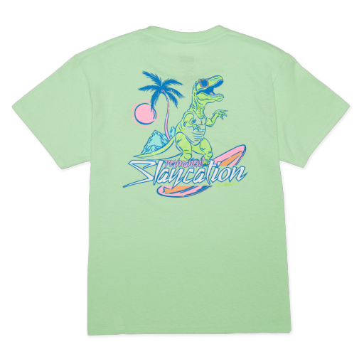 Party Pants SLAYCATION SS TEE, Color: Mint Green SP26, Size: S