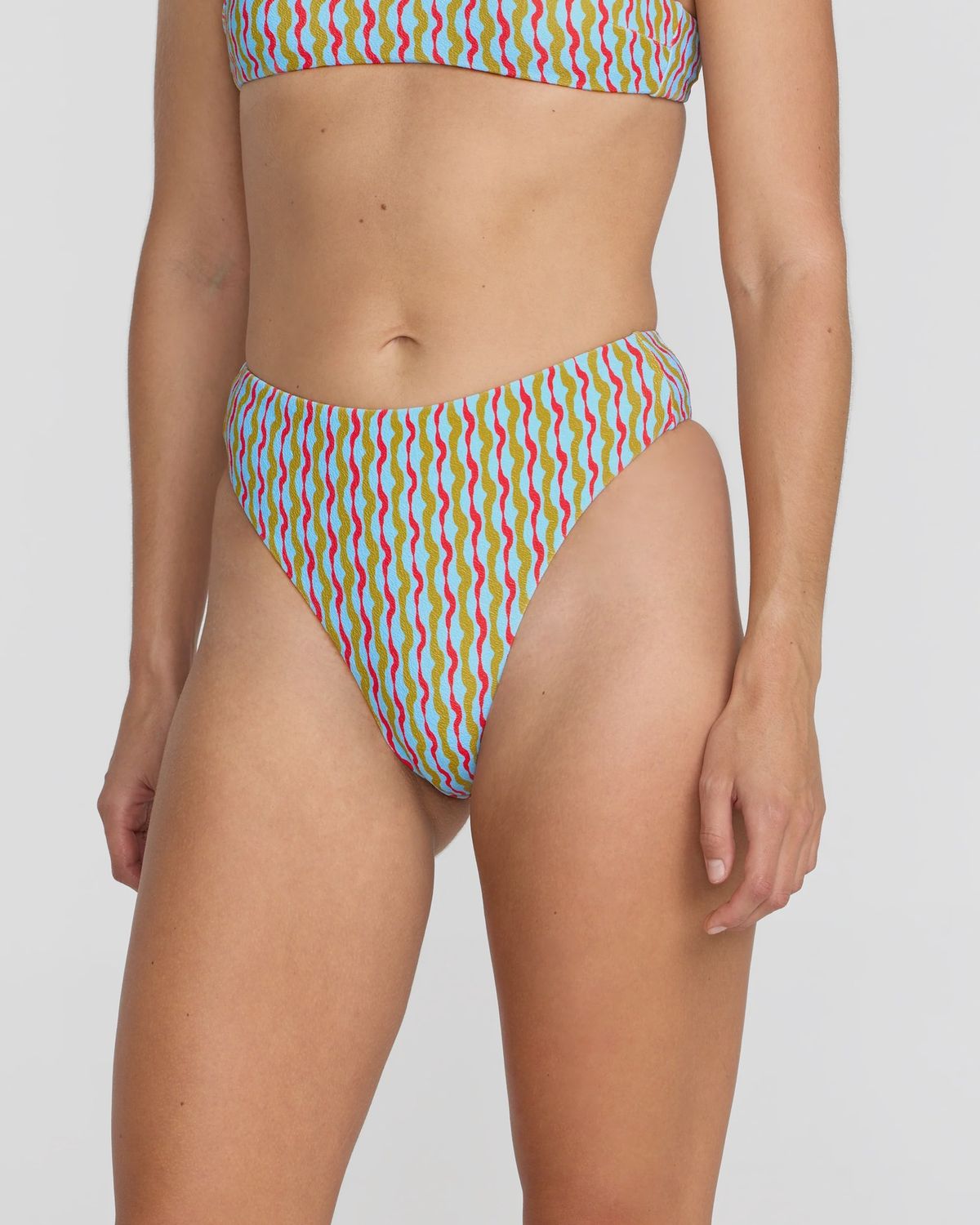 RVCA Slow Going Hi Rise Cheeky Bottom