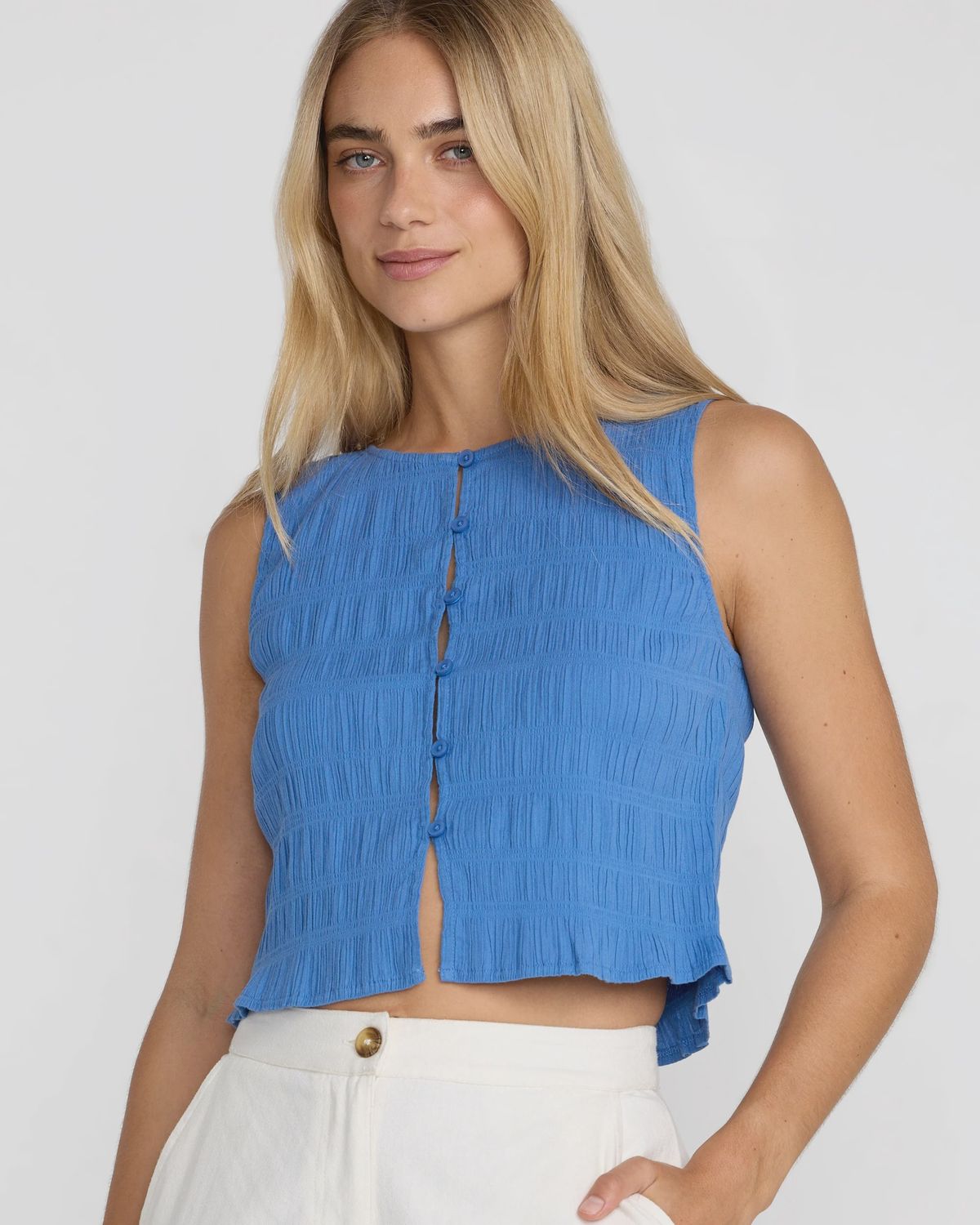 RVCA Scrunch Top