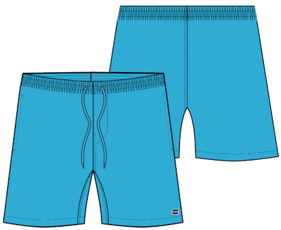 Billabong LITTLE BOYS' ALL DAY LAYBACK Volley