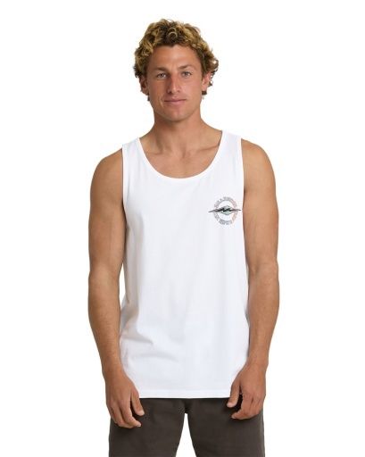 Billabong HOLLOW DIAMOND Tank, Color: White SP26, Size: Small