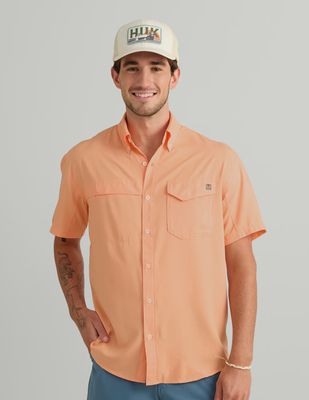 Huk Tidepoint SS Button Down