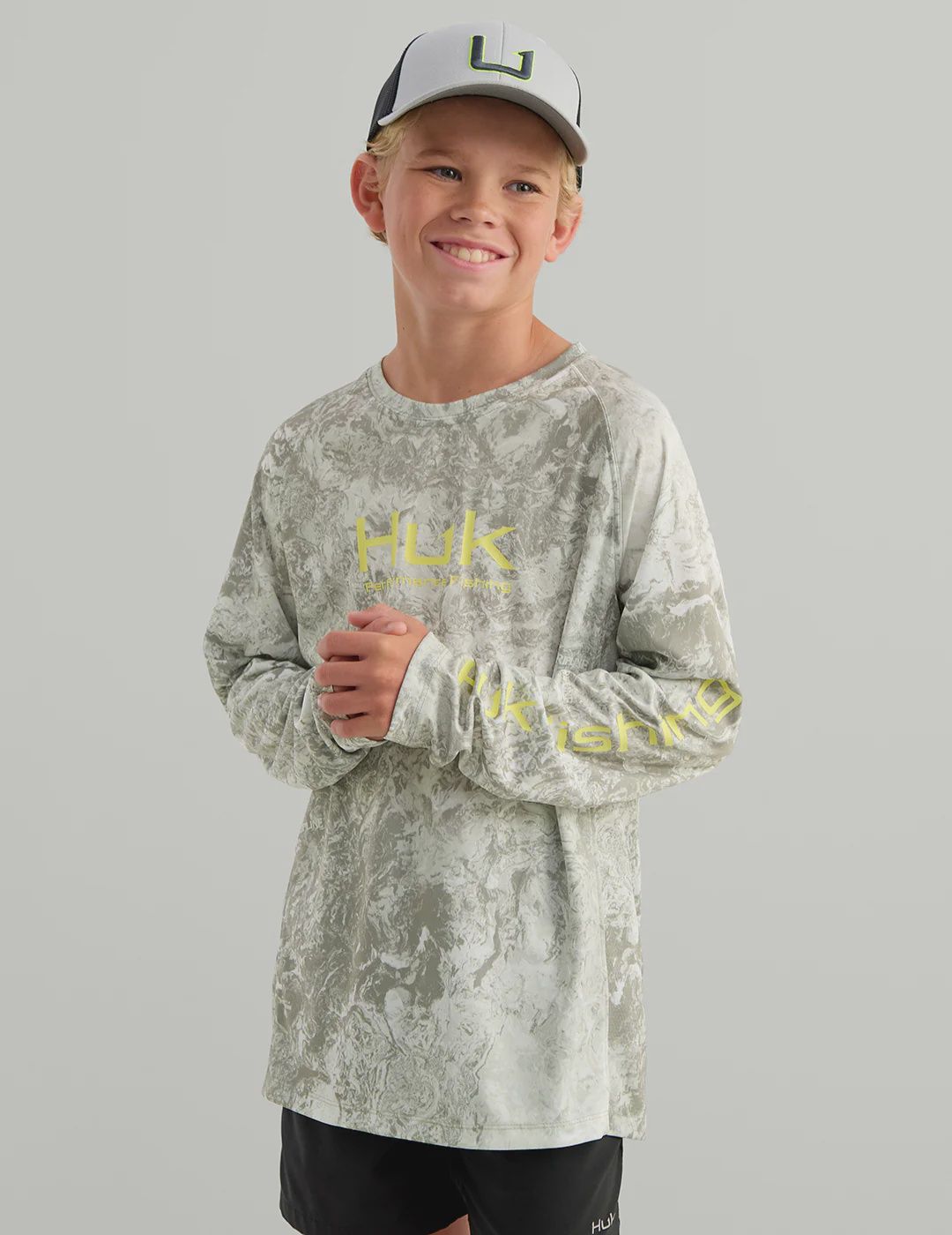 Huk Boys Pursuit Mossy Oak Crew