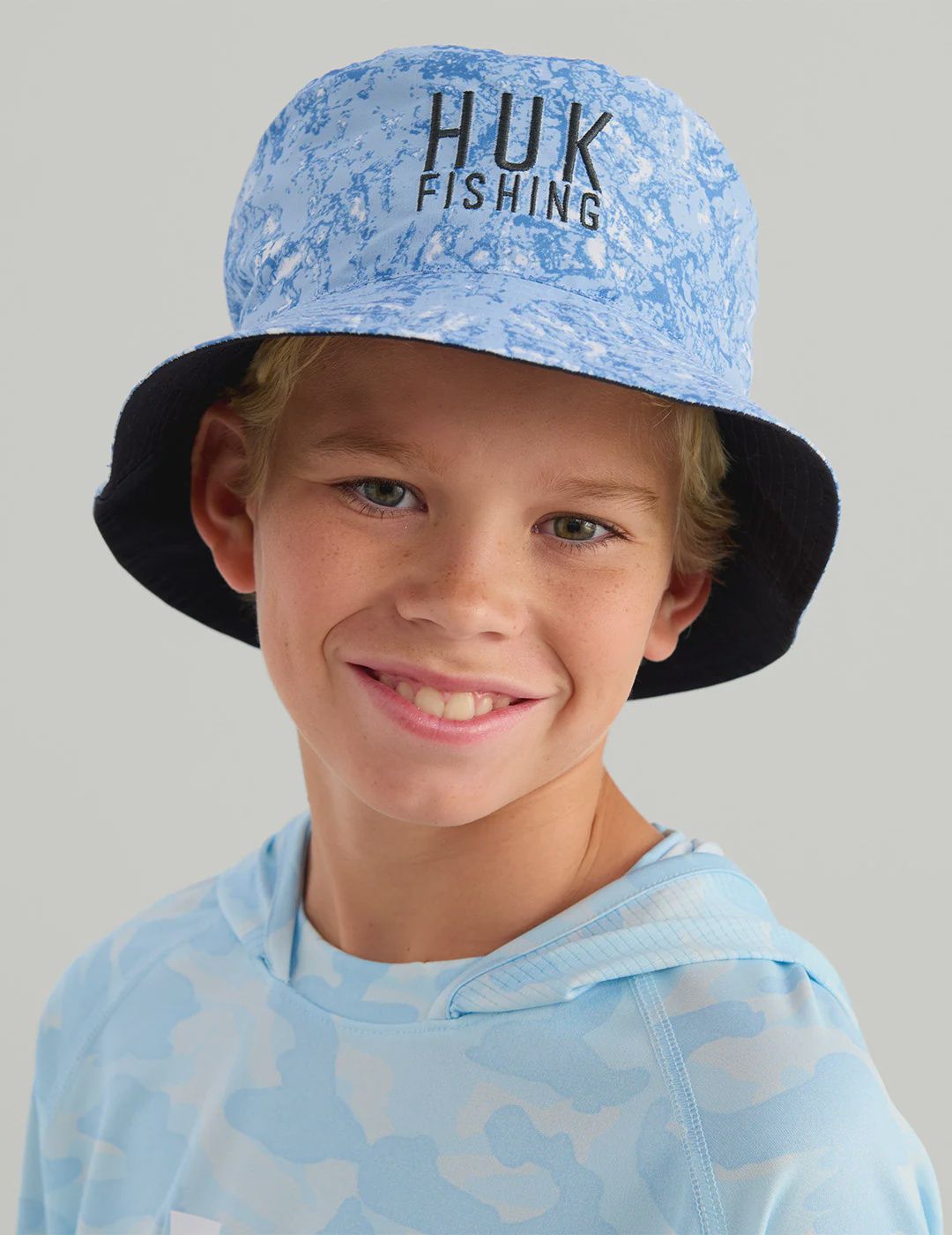 Huk Kids Reversible Bucket Hat