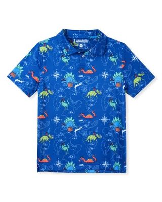 Chubbies The Lil Rex Marks The Spot (Toddler Performance Polo)
