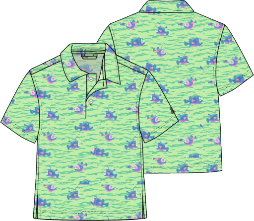 Chubbies The Lil Light The Ways (Toddler Performance Polo)