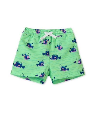Chubbies The Lil Light The Ways (Toddler Swim Trunk), Color: Bright green SP26, Size: 6-12M