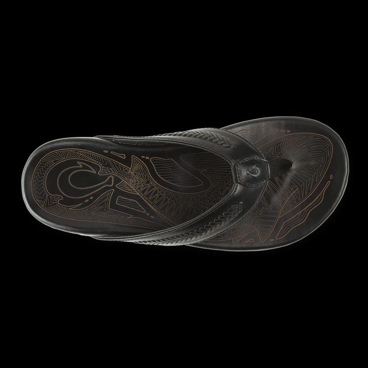 Olukai Mea Ola Mano, Color: Black/Dk Shadow SP26, Size: 9