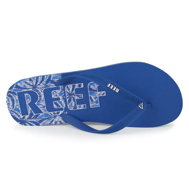 Reef Men’s Seaside Prints, Color: Royale Palm SP26, Size: 6