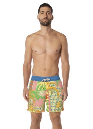 Maaji SUN FLICKER SAILOR TRUNKS, Color: Open Yellow SU26, Size: Small