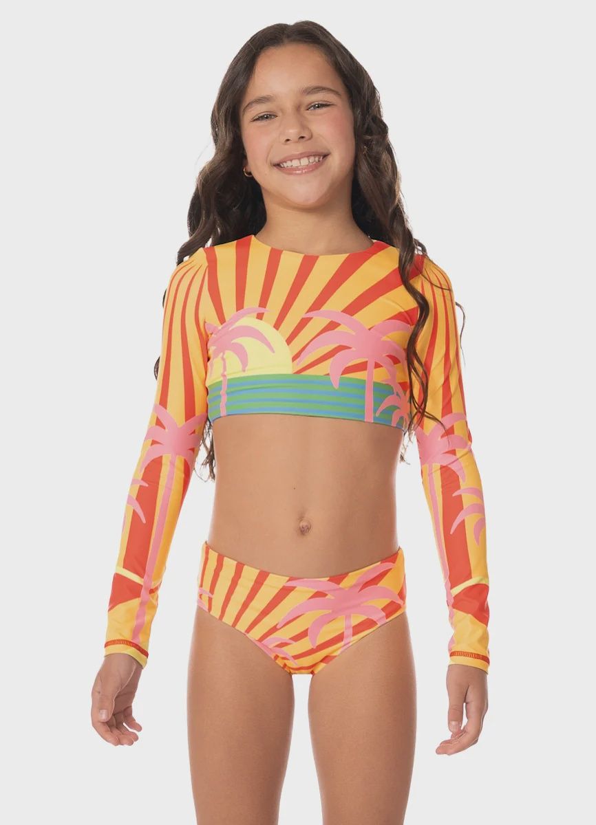 Maaji JUNGLE SWAY BRISSA GIRLS SWIMWEAR LS