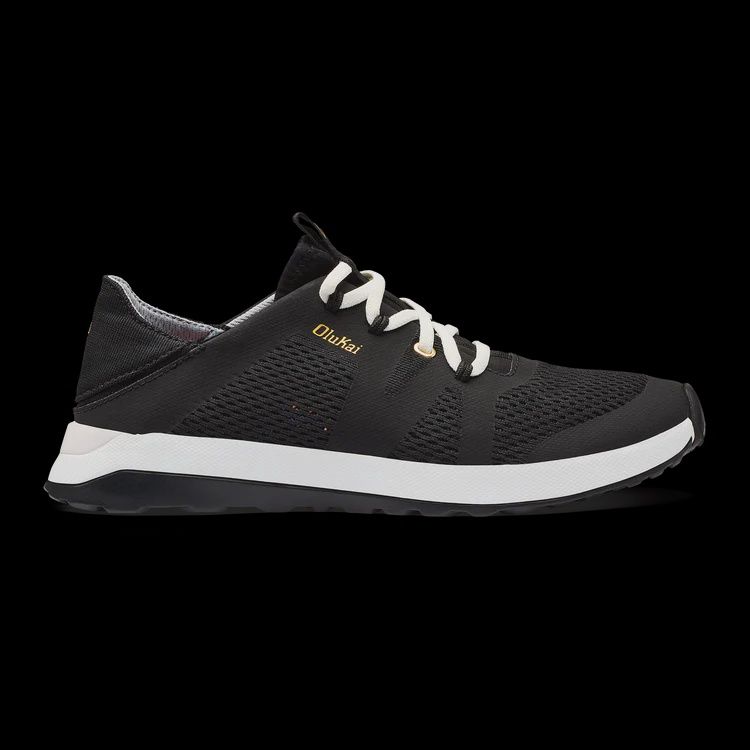 Olukai Women’s Huia, Color: Black/Black SP26, Size: 6