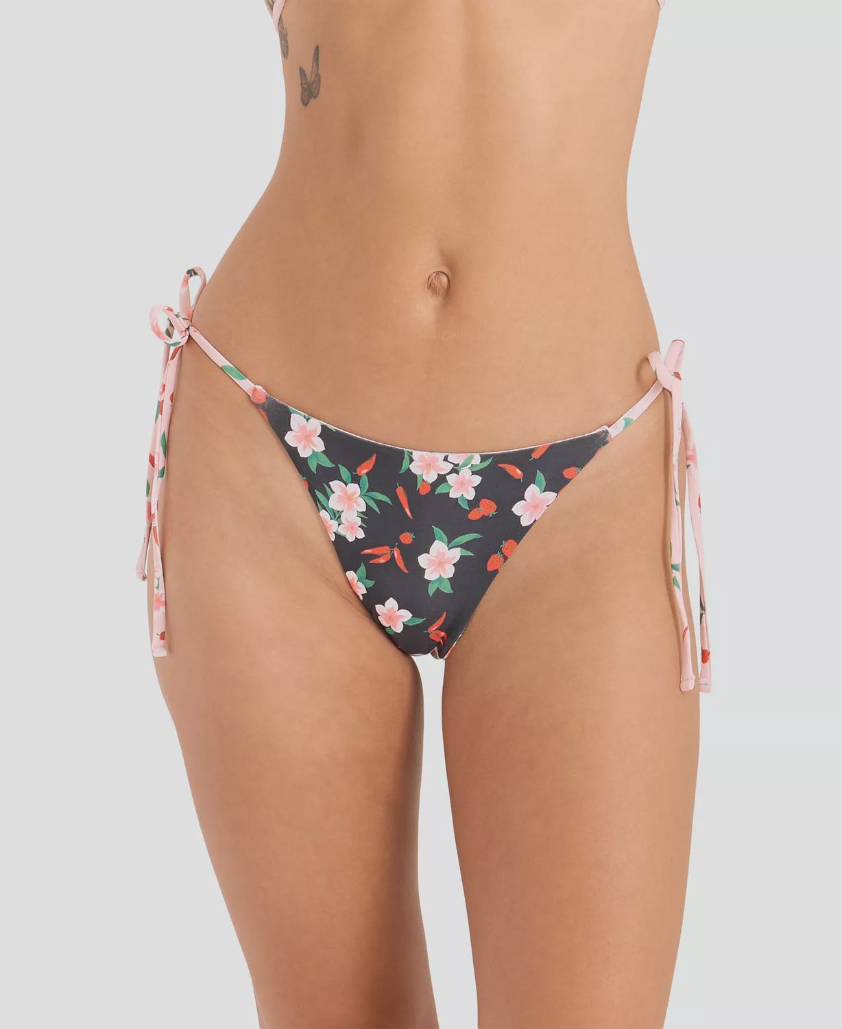 Volcom Sweet &amp; Spicy Tie Side Teeny Reversible Btm