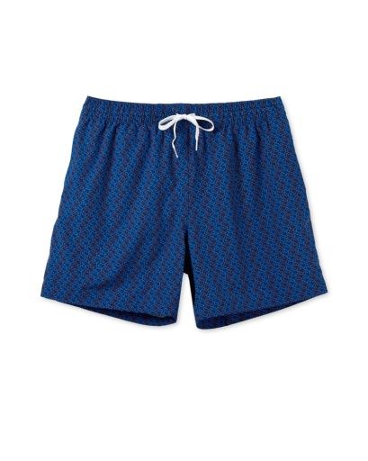Chubbies The Lone Stars 5.5" (Classic Lined Swim Trunk), Color: Navy SU26, Size: Small