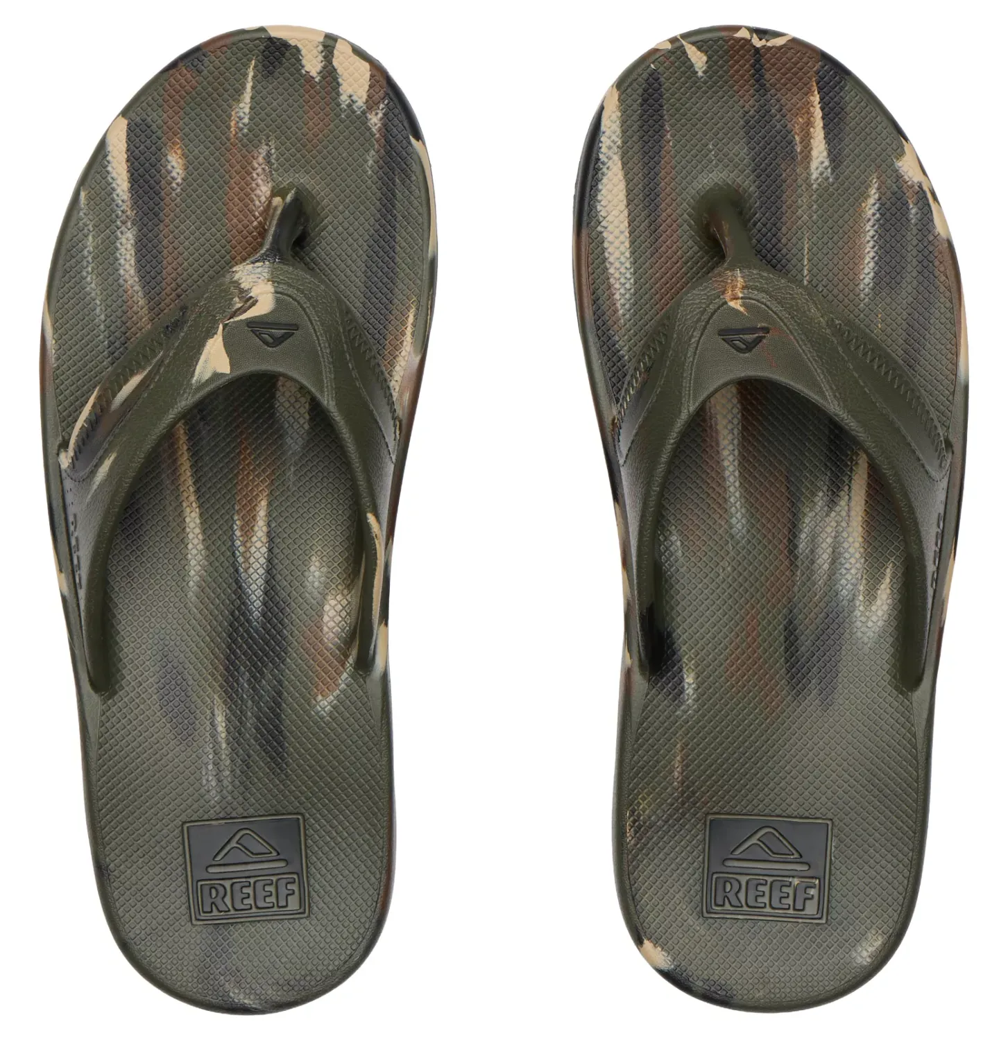 Reef Fanning H2O, Color: Camo Marble SP26, Size: 7