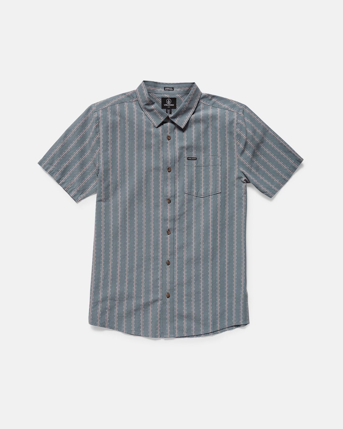 Volcom Sato Stripe SS Button Down