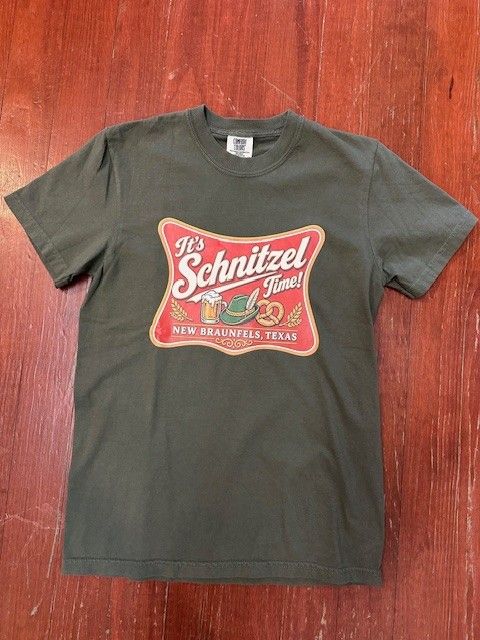 Schnitzel Sage Green Tee