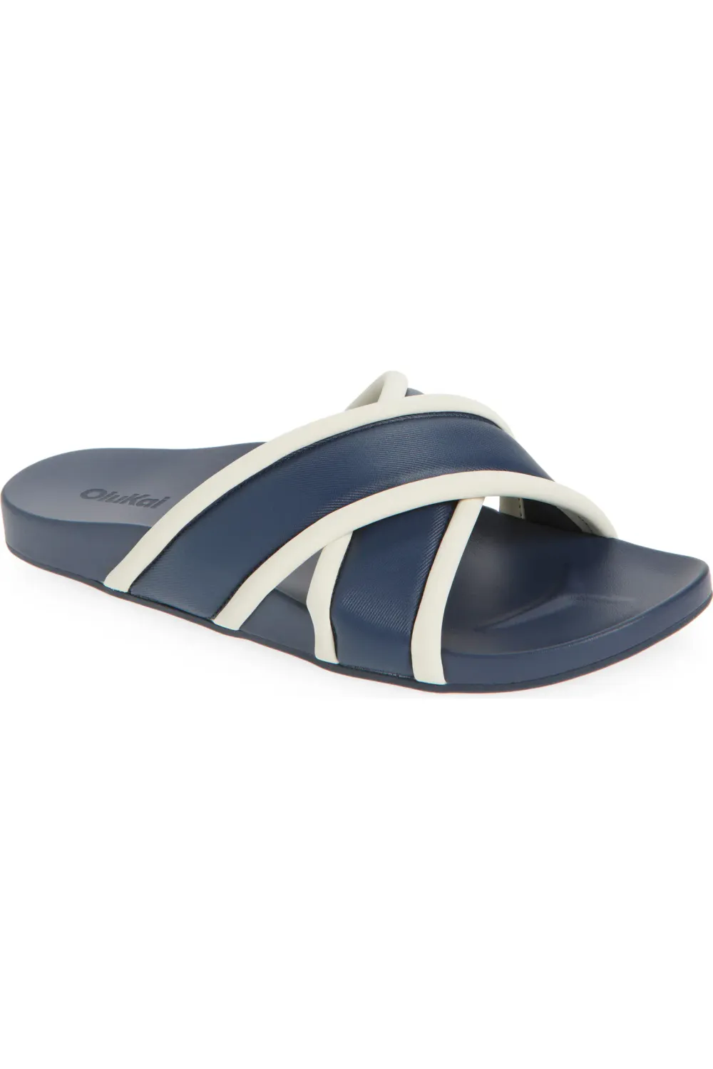 Olukai Ani, Color: Mood Indigo/Wht Sand SP25, Size: 6