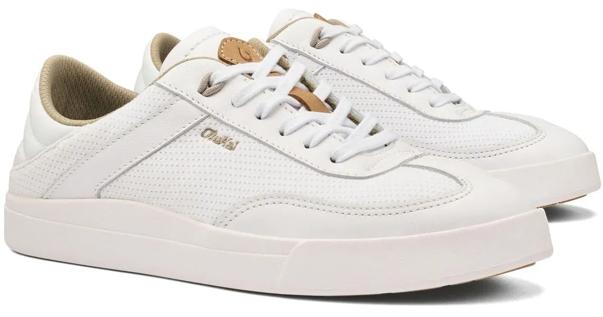 Olukai Kilea, Color: White/White, Size: 6