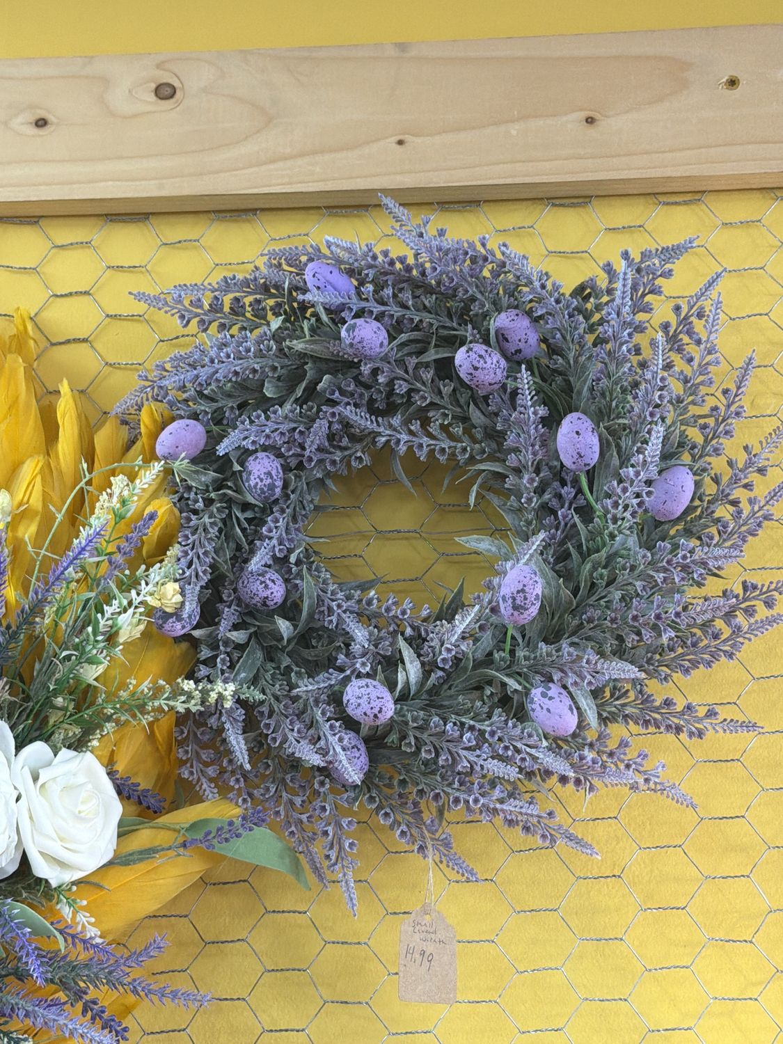 Small lavender wreath