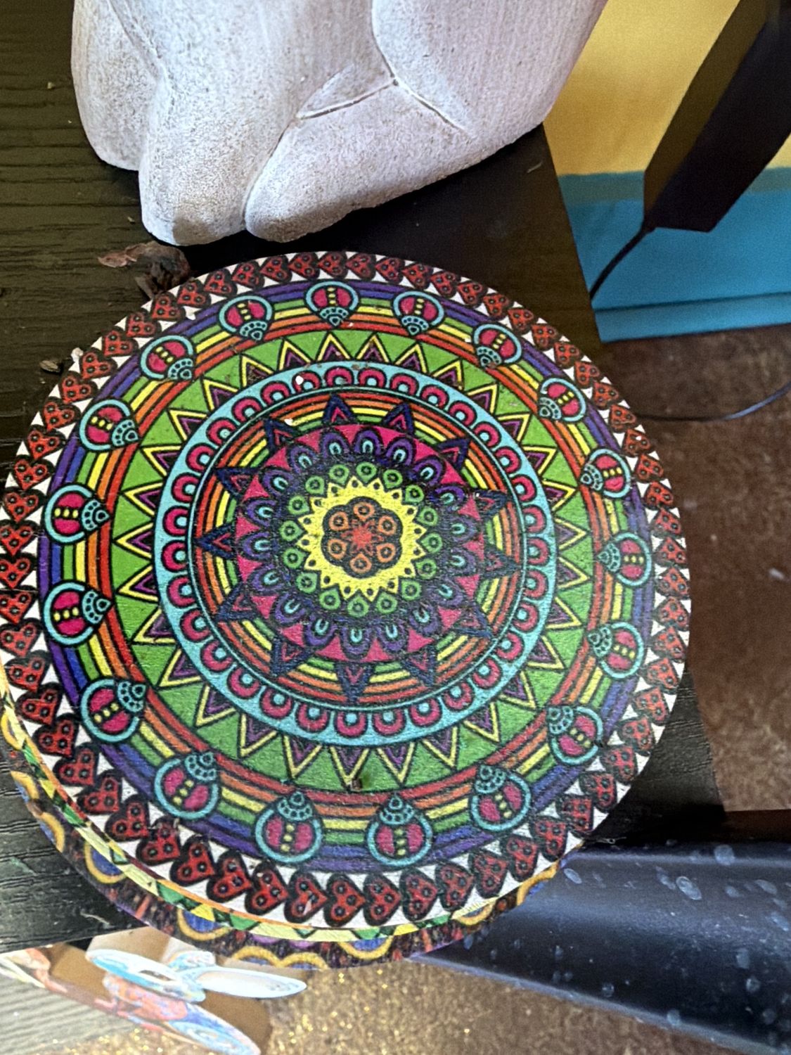 Mandala Coasters set of 4