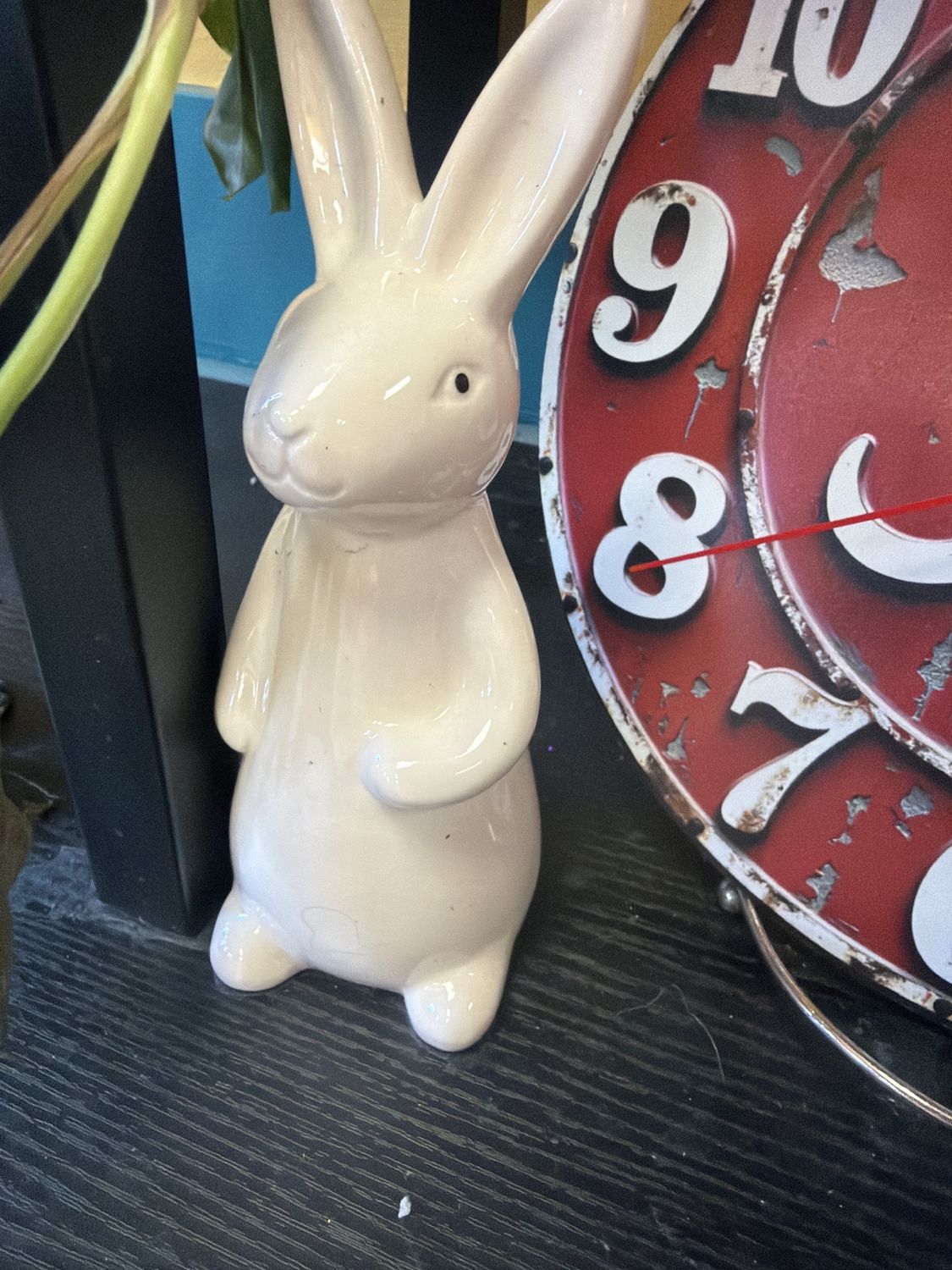 White ceramic rabbit