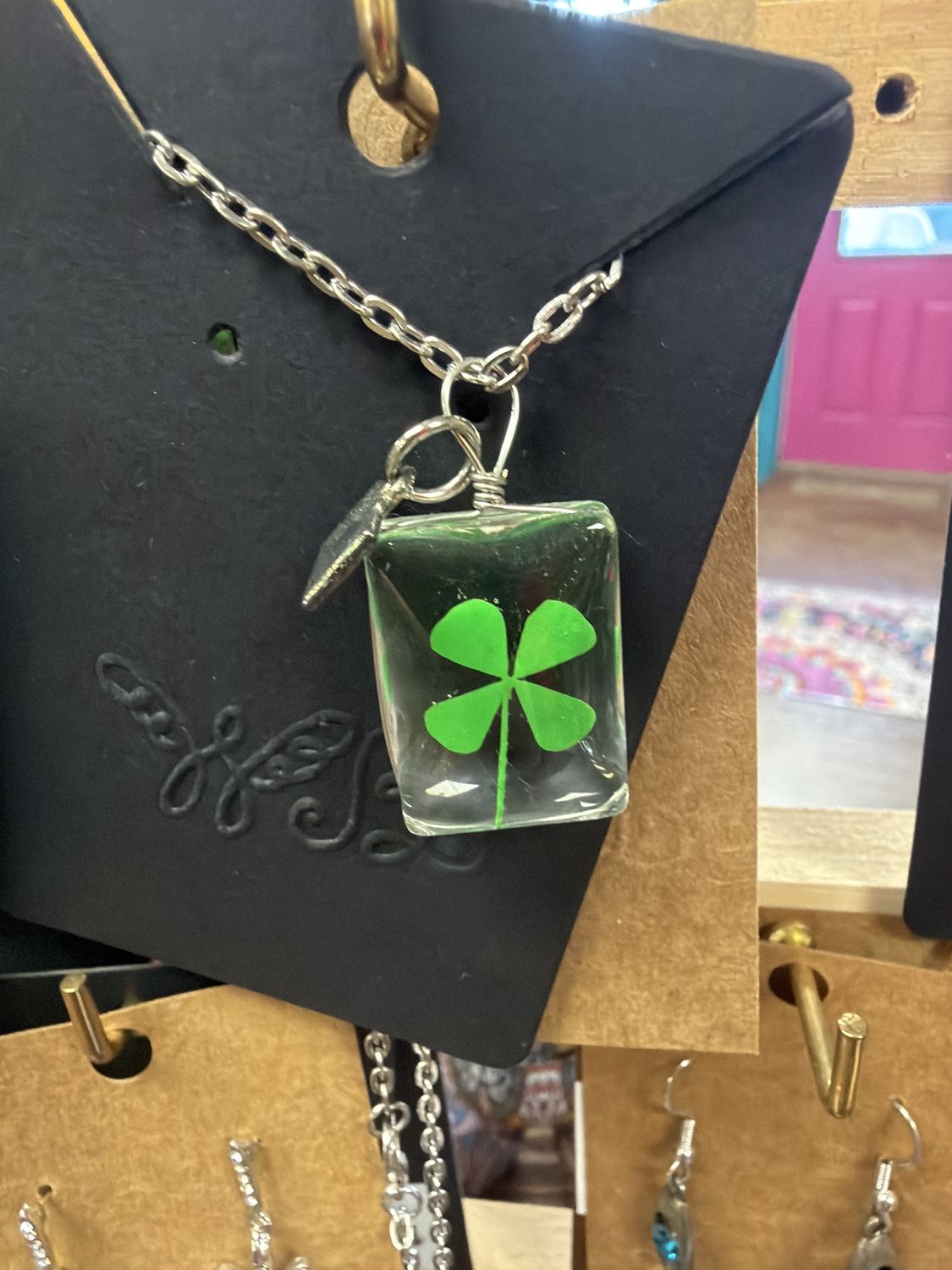 Shamrock necklace