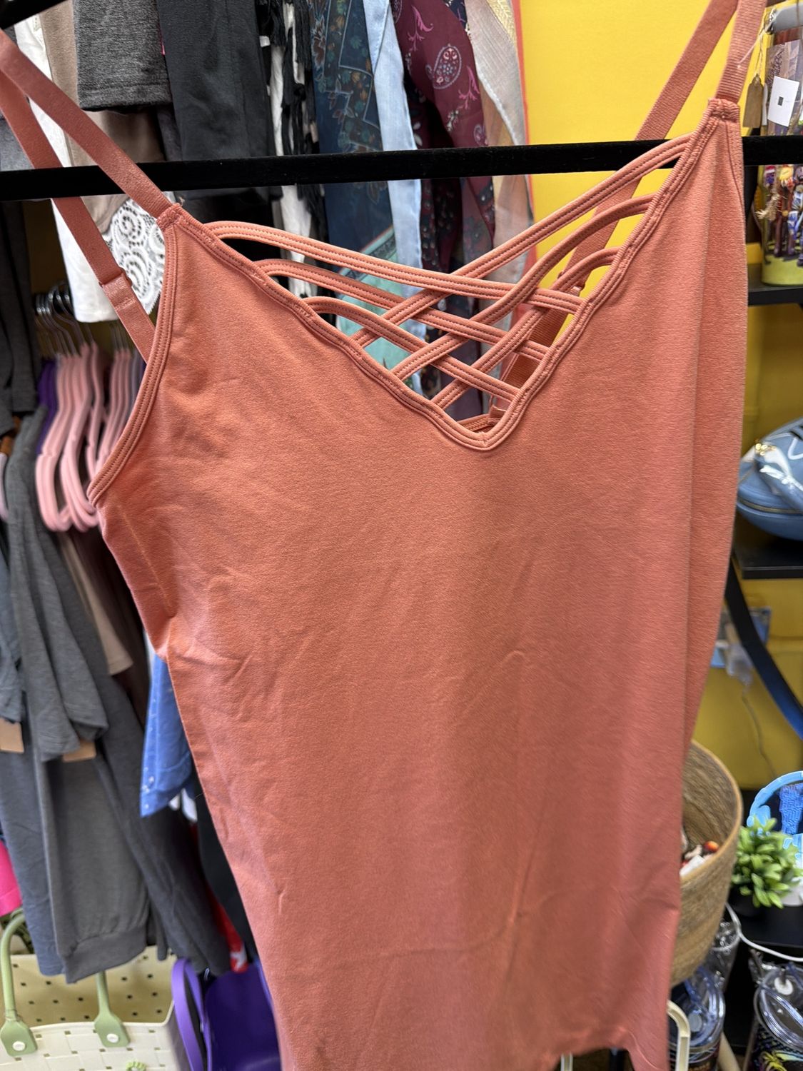 Lattice tank top