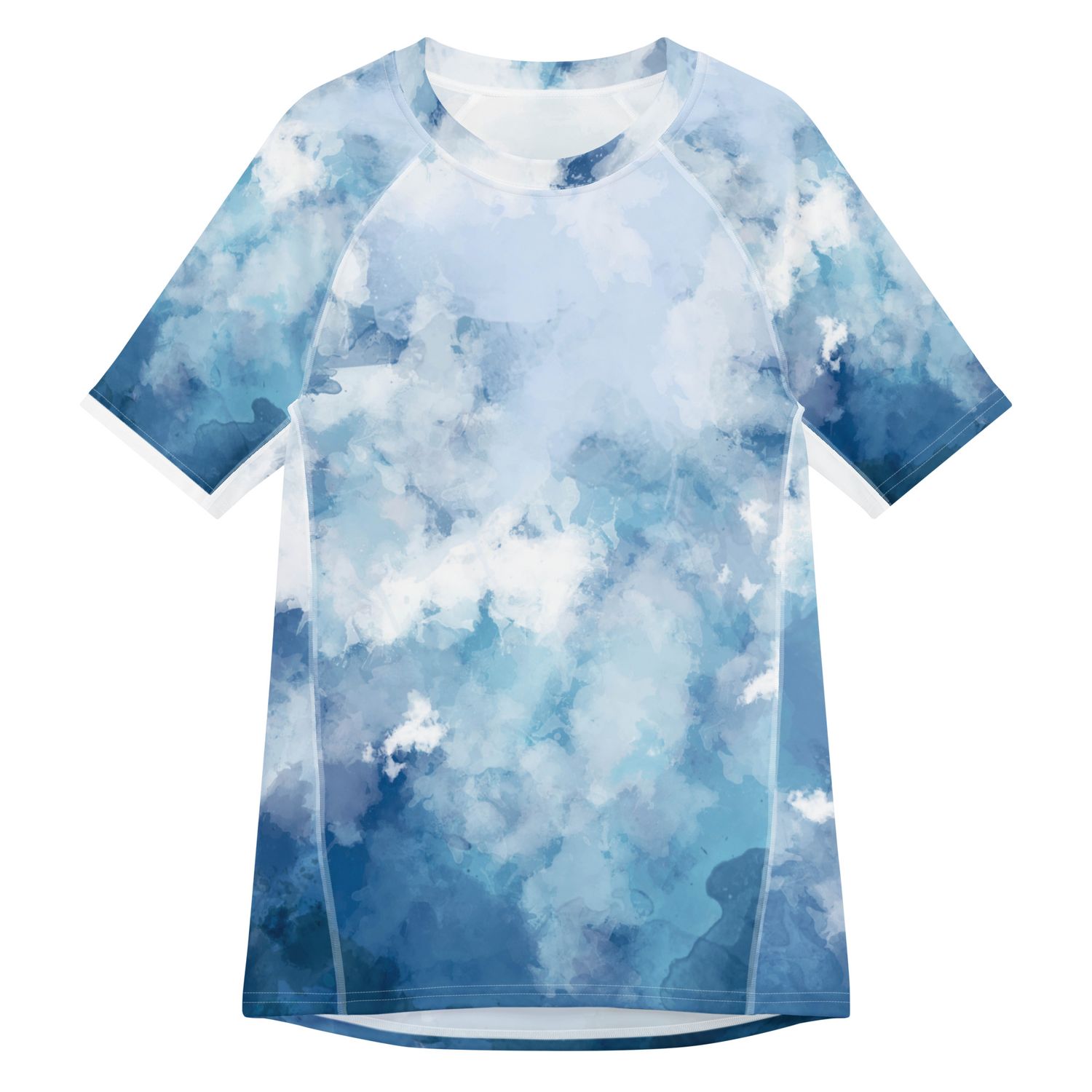 All-over print men’s rash guard